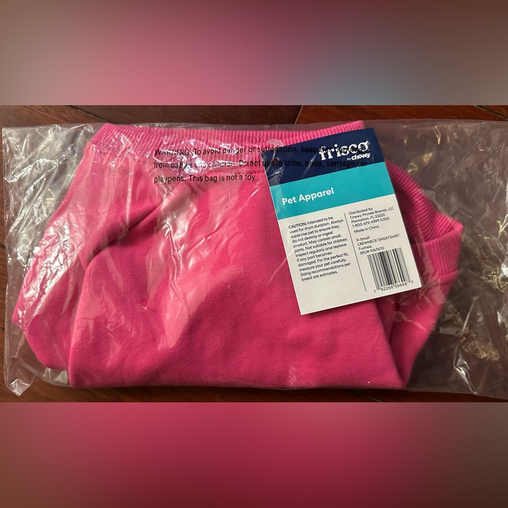 Frisco Pink Pet Apparel